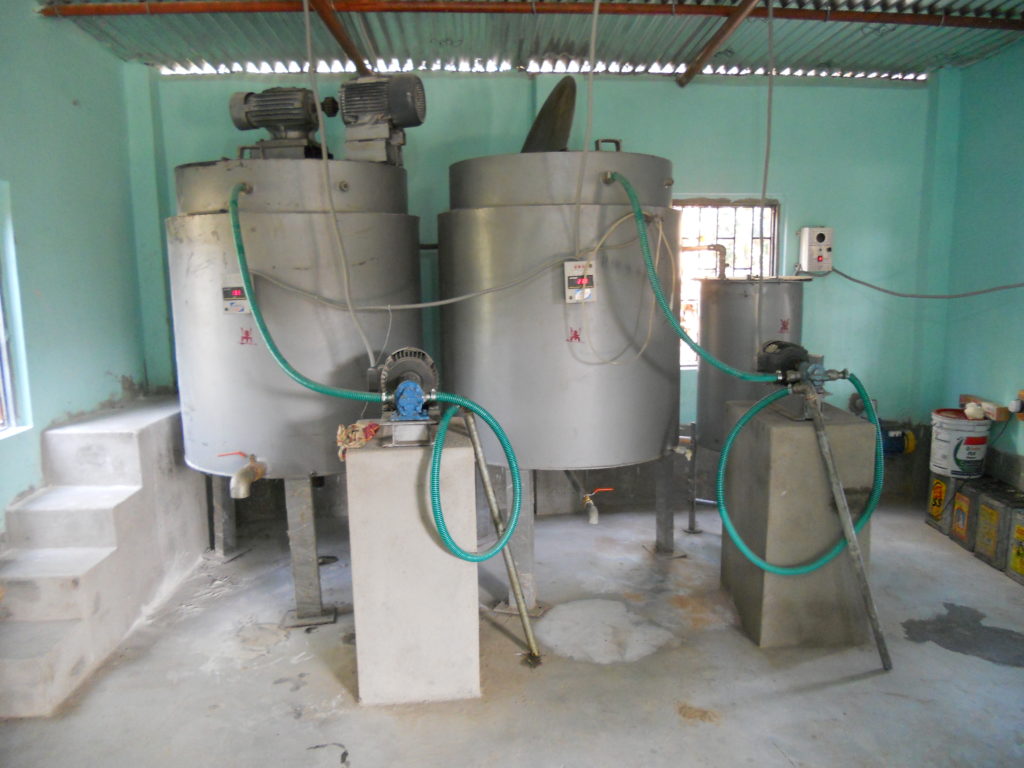 Tank and statrer + pump motor for Semi-Automatic Batch Foaming Machine