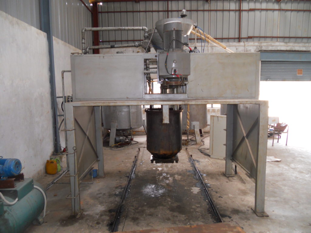 automatic batch foaming machine